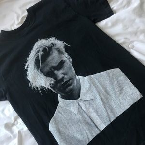 JUSTIN BIEBER PURPOSE TOUR FAN MERCH TEE